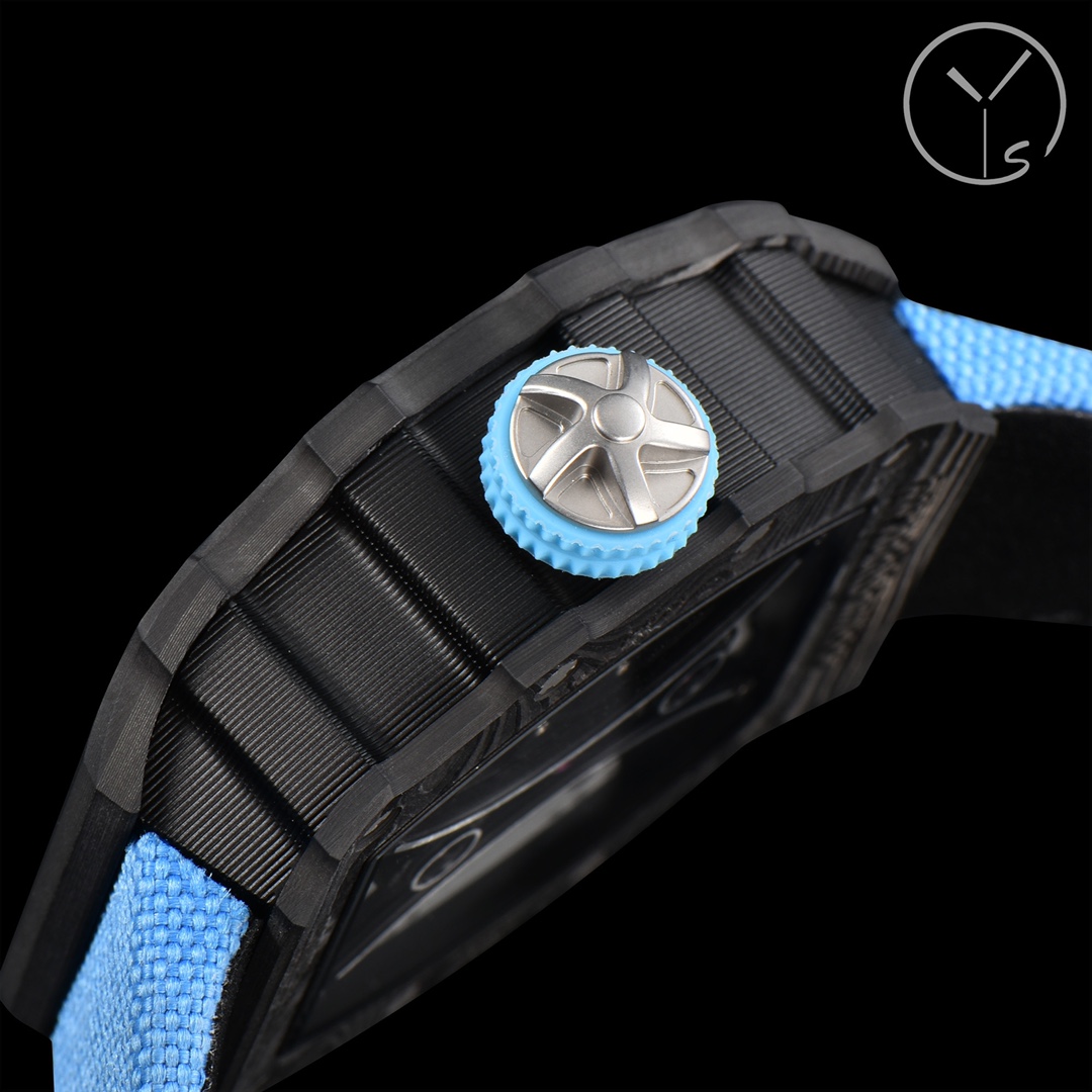 Richard Mille RM53-01 Tourbillon Replica Men’s Watch Carbon Fiber Case - Image 8
