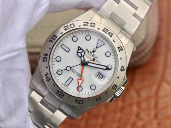 1:1 Superclone- White Rolex Explorer II – 42MM(White explorer) - Image 3