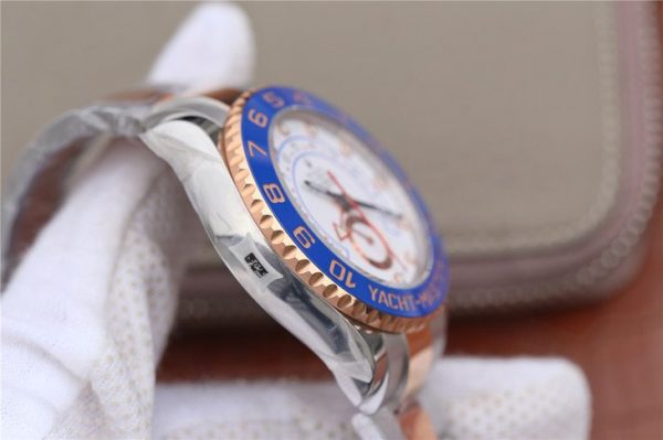 Rolex Yachtmaster II Stainless Steel 116681- 1:1 Superclone(Rose gold yacht master II) - Image 9