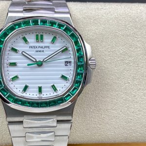Patek Philippe Nautilus 5711 diamond-studded
