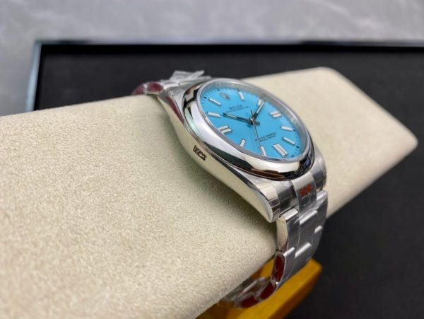 1:1 Superclone-Rolex Oyster Perpetual 41 Ref: 124300(Tiffany Blue dial oyester) - Image 6