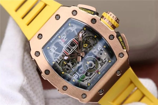 1:1 Superclone-RM011 RG Felipe Massa 18K (Rose Gold RM011) - Image 3