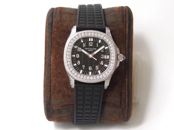 Patek Philippe Aquanaut with Diamonds Encrusted Casing-1:1 Superclone - Image 2