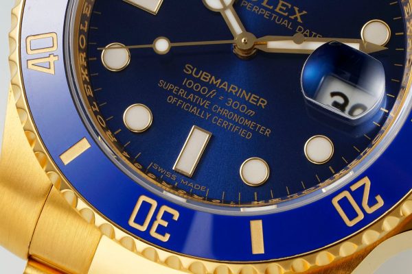 Submariner-date 126618 18K yellow-gold 1:1 Superclone - Image 4