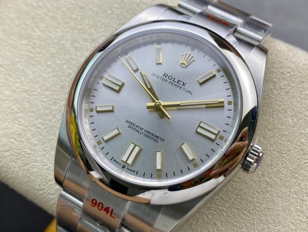Rolex Oyster Perpetual 41 Ref: 124300(Grey dial oyester) - Image 3