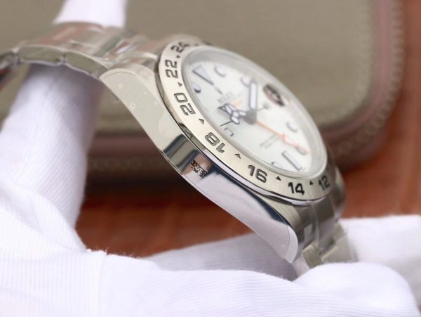 1:1 Superclone- White Rolex Explorer II – 42MM(White explorer) - Image 5