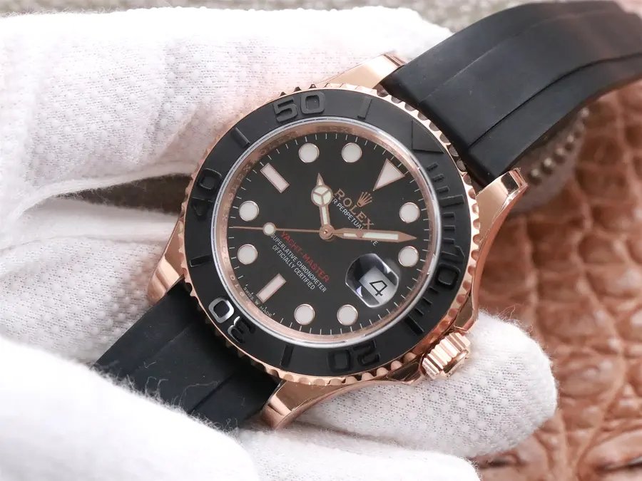 1:1 super clone Rolex Yacht-Master 40 Oyster 40MM 18K Everose - Image 3