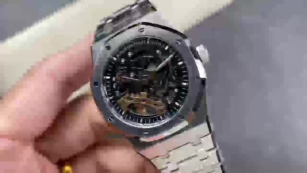 1:1 Superclone Royal Oak Offshore 5407ST.OO.1220ST.01(silver AP tourbillon) - Image 2