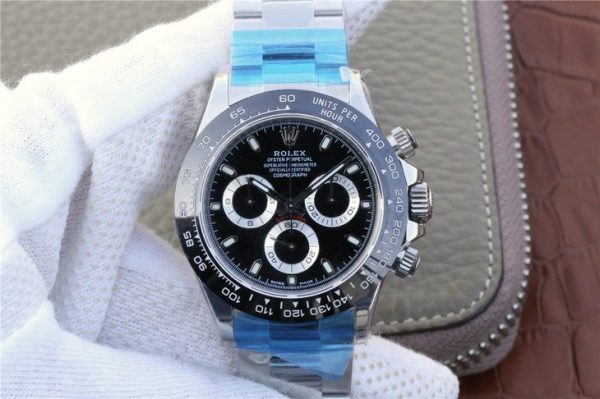 1:1 Superclone-Rolex Cosmograph Daytona Ceramic Bezel Cal. 4130(black ceramic daytona)