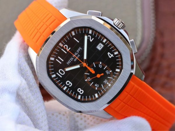 1:1 Superclone-Patek Philippe (Aquanaut 5164A orange strap) - Image 3