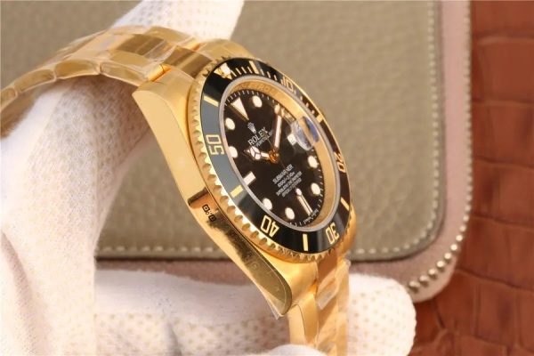 Submariner-date 126618 18K yellow-gold 1:1 Superclone - Image 5