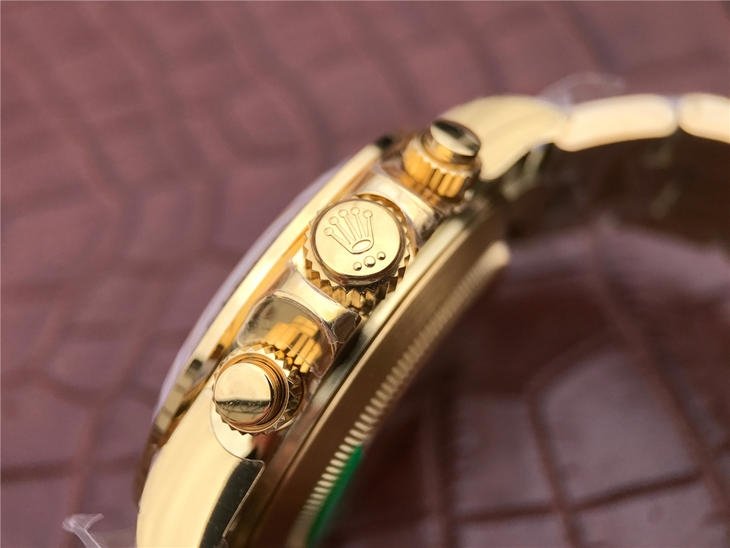 ROLEX COSMOGRAPH DAYTONA 116528 YELLOW GOLD ORIGINAL CAL.4130 - Image 4
