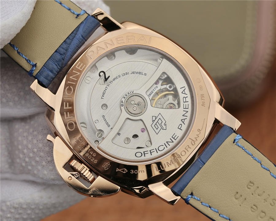 Panerai Luminor PAM 00756 18K Red Gold- 1:1 Superclone - Image 6