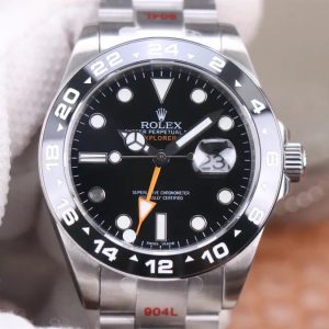 Explorer 2 GMT 216570-77210 1:1 Superclone(Black explorer)
