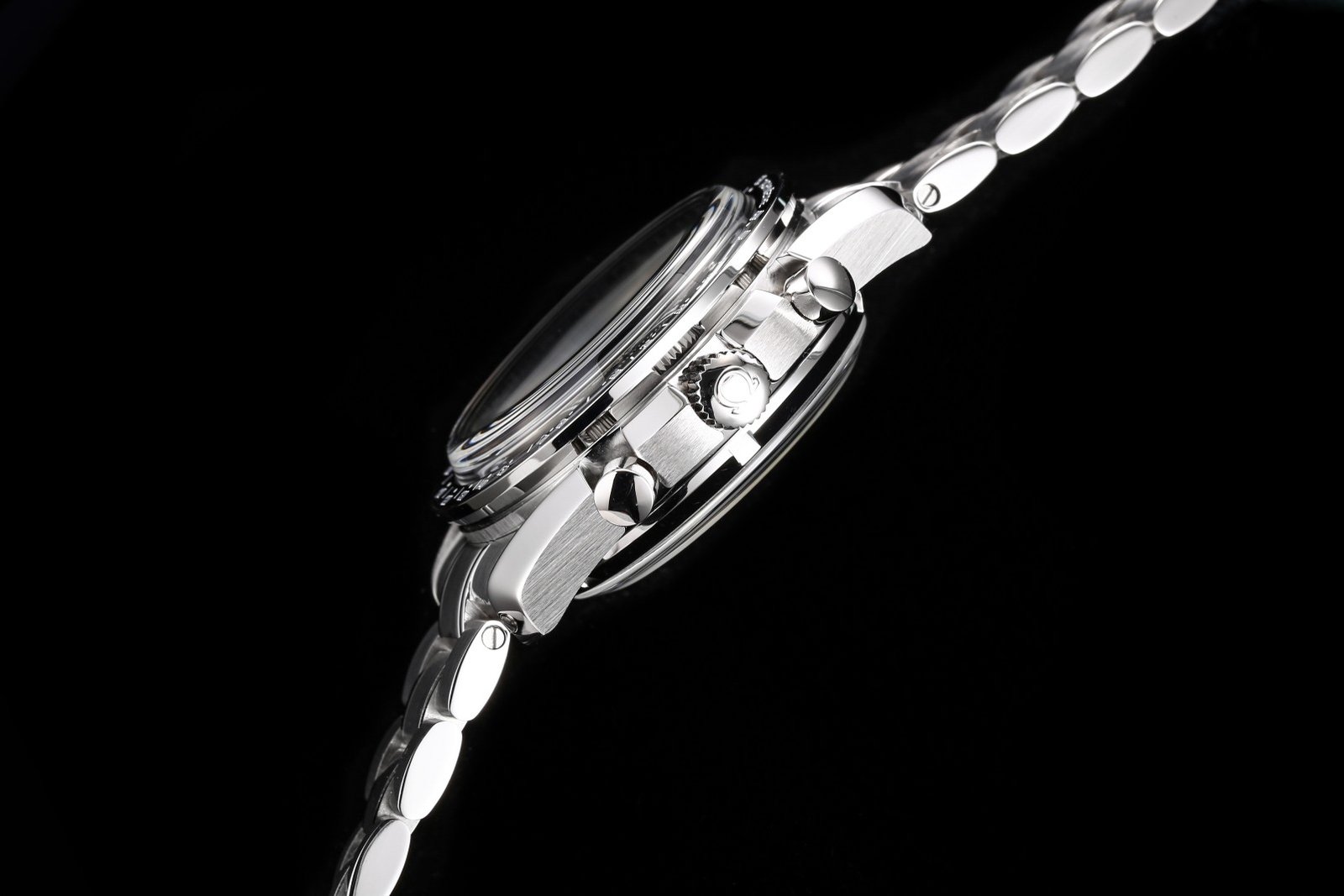 1:1 super clone Omega Super Series Moonphase (black OMEGA) - Image 6