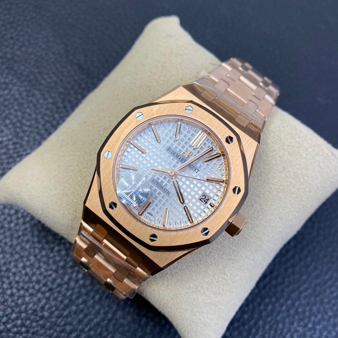 Audemars Piguet Royal Oak 18K Gold wrapped 15400S 41mm 1:1 Superclone - Image 2