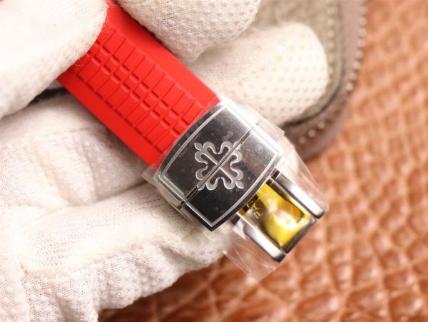 Patek Philippe Aquanaut 5165a -1:1 Superclone(Patek Red Aquanaut 5165a) - Image 5
