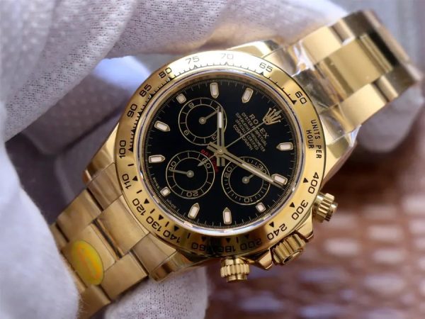 Rolex Cosmograph Daytona 116528 Yellow Gold Original Cal.4130 Movement - Image 3