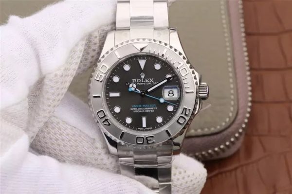 1:1 Superclone-Yachtmaster Stainless Steel 268622(grey dial yacht master 40mm)