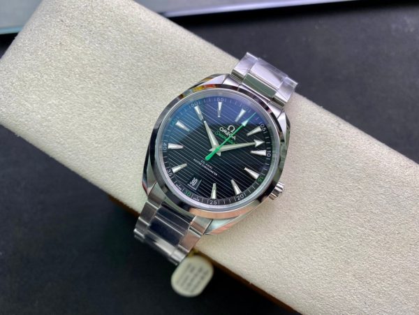 1:1 Superclone-Omega Seamaster Aqua Terra 150M Co-Axial Master Chronometer（绿条纹海马） - Image 4