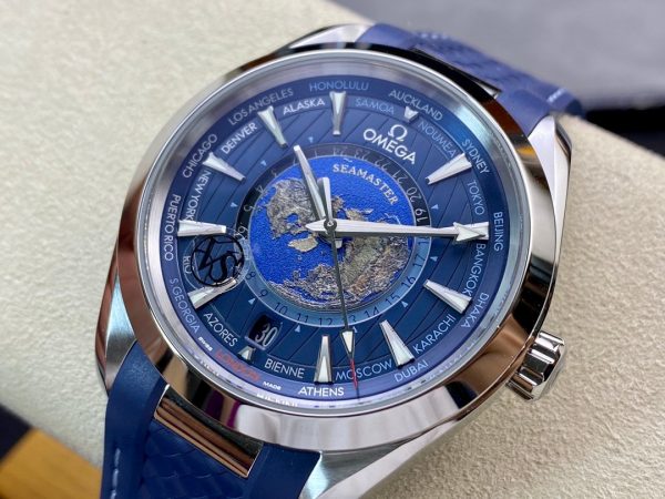 Omega – Aqua Terra 150MCO – Axial Master Chronometer GMT(世界时） - Image 3