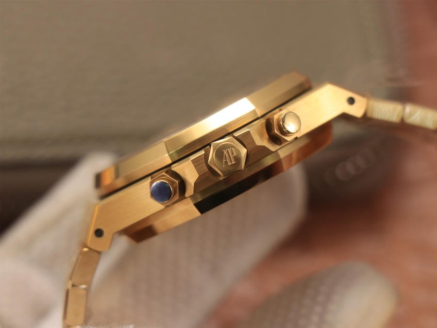Audemars Piguet Royal Oak Chronograph Rose Gold on 904L Steel – 1:1 Superclone - Image 7
