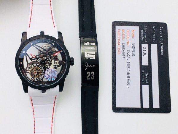 Roger Dubuis – Excalibur Spider DBEX0577 Carbon Fly Tourbillon 1:1 Super - Image 3