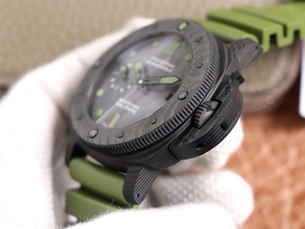 Panerai Carbotech Marina Militare Submersible,PAM961-1:1 Superclone - Image 5