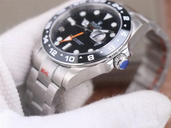 Explorer 2 GMT 216570-77210 1:1 Superclone(Black explorer) - Image 5