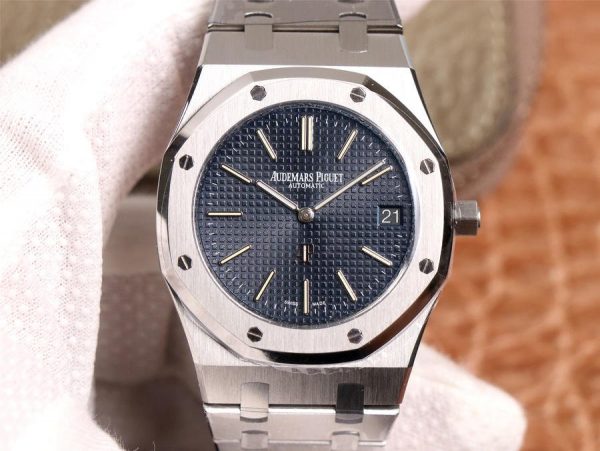 1:1 Super Clone Audemars Piguet RO Ultra Thin 15202 (15202 blue AP)