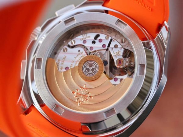 1:1 Superclone-Patek Philippe (Aquanaut 5164A orange strap) - Image 6
