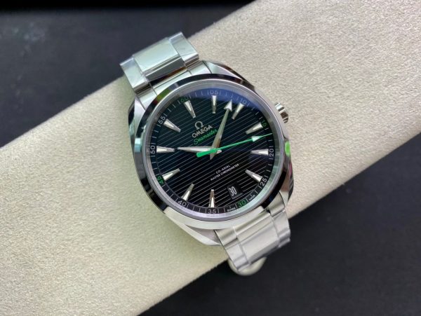 1:1 Superclone-Omega Seamaster Aqua Terra 150M Co-Axial Master Chronometer（绿条纹海马） - Image 5