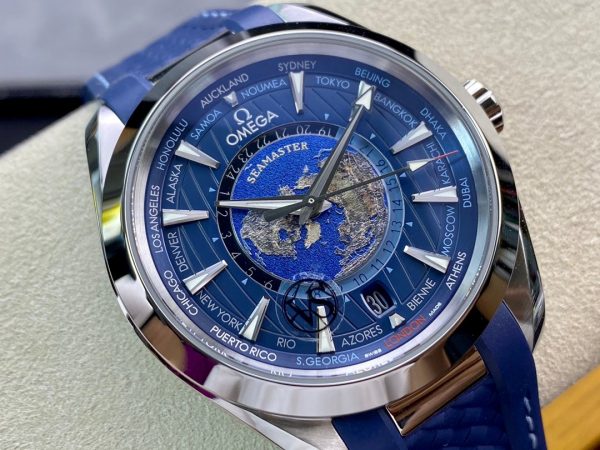Omega – Aqua Terra 150MCO – Axial Master Chronometer GMT(世界时） - Image 2