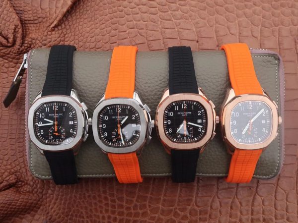 1:1 Superclone-Patek Philippe (Aquanaut 5164A orange strap) - Image 2