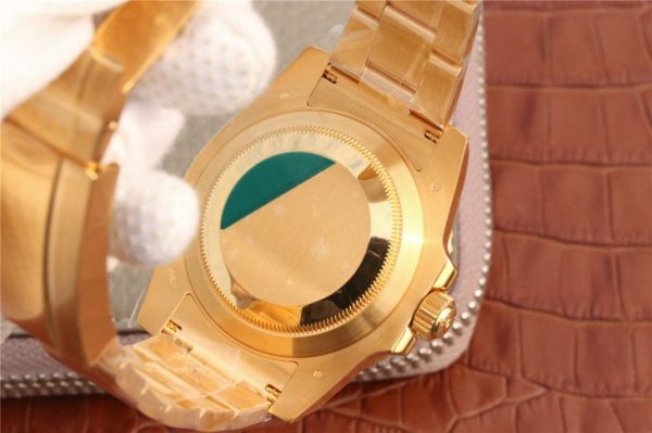 Rolex GMT-Master II 116718LN 18K Gold Wrapped -1:1 Superclone - Image 7