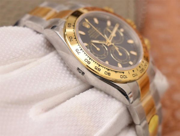 Rolex Daytona TWO-TONE 1:1 Super Clone 4130 - Image 3