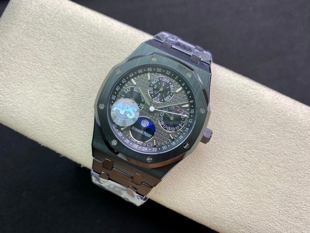 1:1 Superclone Audemars Piguet Black Ceramic 26579 True Moon Phase - Image 4