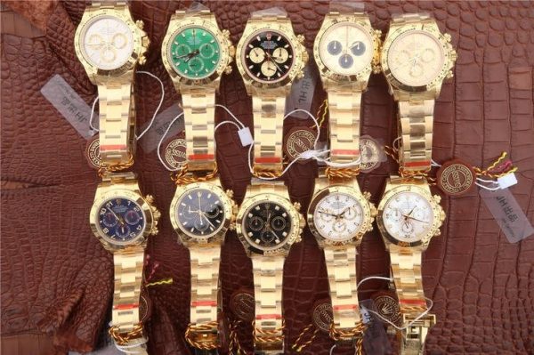 Rolex Cosmograph Daytona 18K (Gold green dial daytona) - Image 4