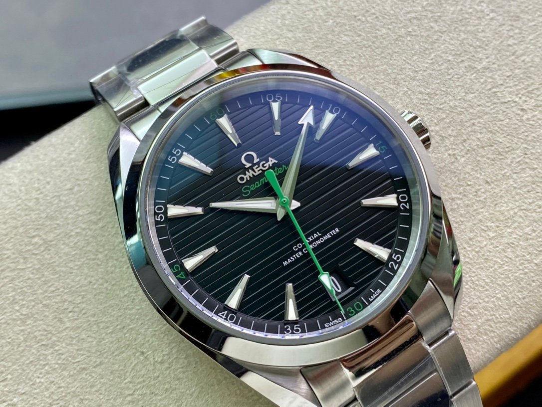 1:1 Superclone Omega Seamaster Aqua Terra 150M (绿条纹) - Image 2