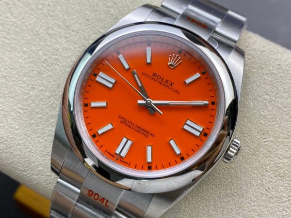 Rolex Oyster Perpetual 41 Ref: 124300(Orange Oyester) - Image 3