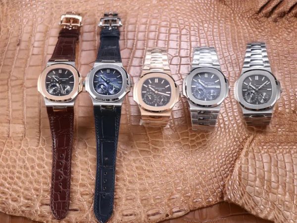 1:1 Superclone-Patek Philippe Nautilus 5712/1A-001 (Blue dial Nautilus full function) - Image 2