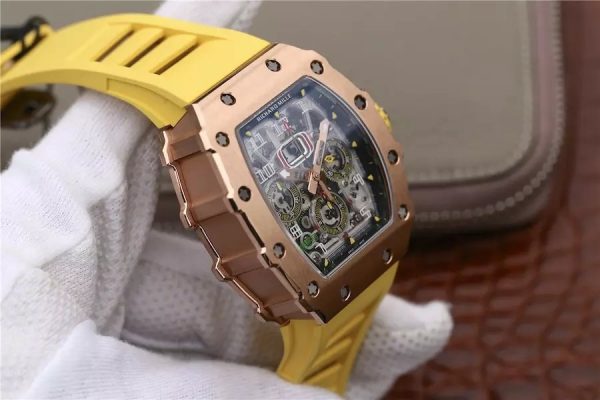 1:1 Superclone-RM011 RG Felipe Massa 18K (Rose Gold RM011) - Image 7