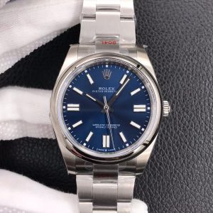 Rolex Oyster Perpetual 41 Blue face 124300(Blue dial oyester)