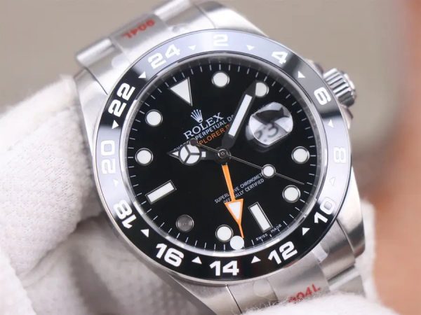 Explorer 2 GMT 216570-77210 1:1 Superclone(Black explorer) - Image 3