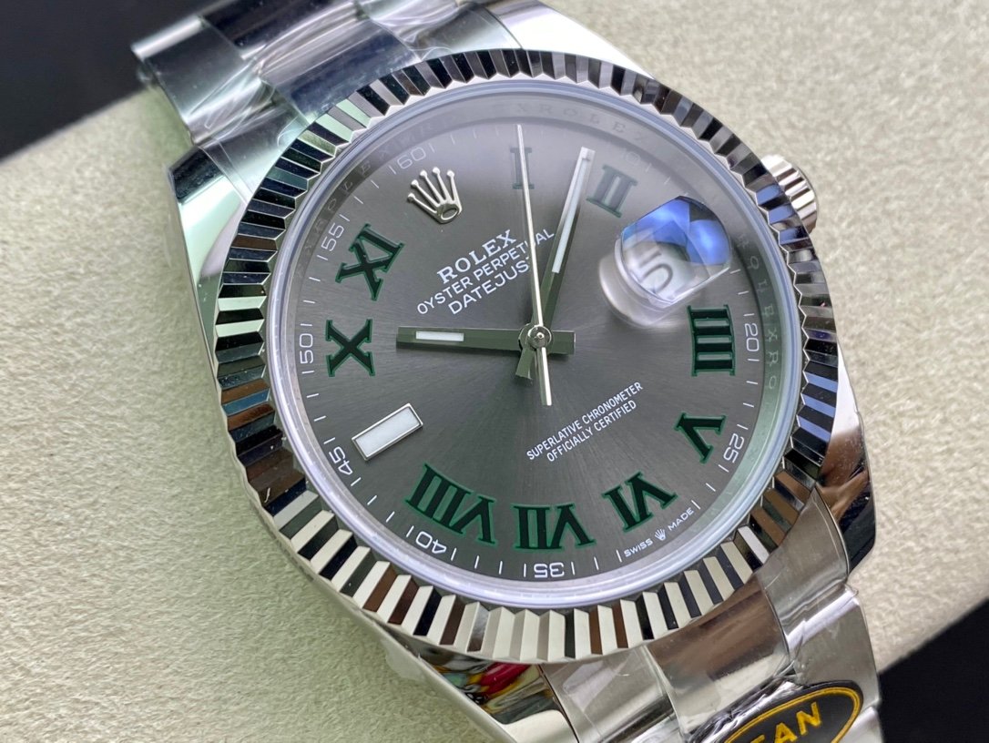 1:1 super clone Datejust 36MM &41 Wimbledon: Ref. 126334 - Image 2