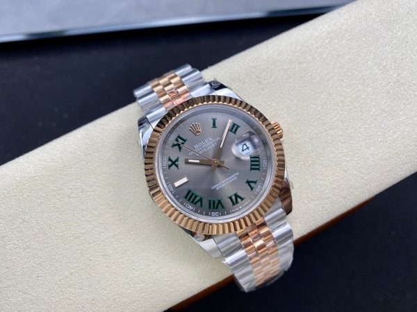 Datejust 36MM & 41 MM Wimbledon: Ref. 126334(Rose gold wimbledom) - Image 4