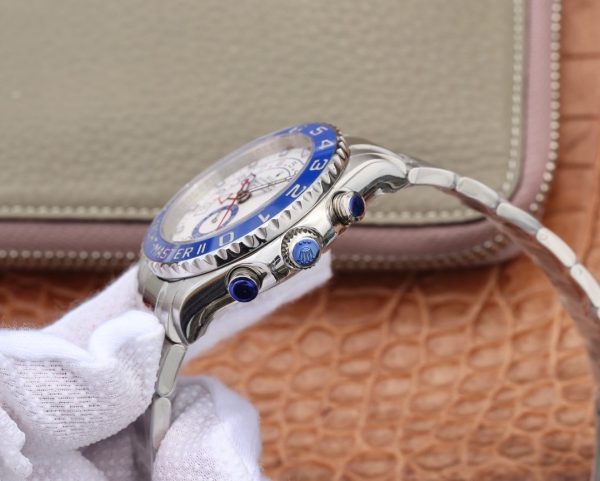 Rolex Yachtmaster II Stainless Steel Ref.116680- 1:1 Superclone(Silver yacht master II) - Image 5