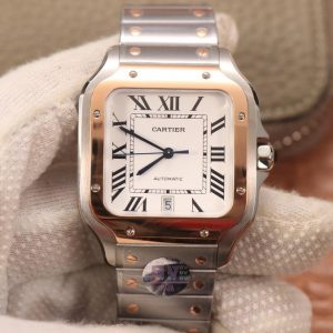 C@rtier Santos De C@rtier 40MM Two Tone – 1:1 Superclone(Two Tone Santos)