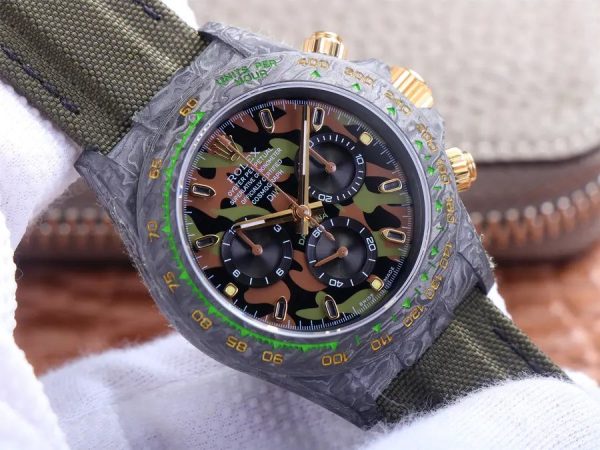 Rolex Daytona CHRONUSART Forged Cabon Casing 1:1 Super Clone - Image 3