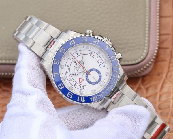 Rolex Yachtmaster II Stainless Steel Ref.116680- 1:1 Superclone(Silver yacht master II) - Image 4